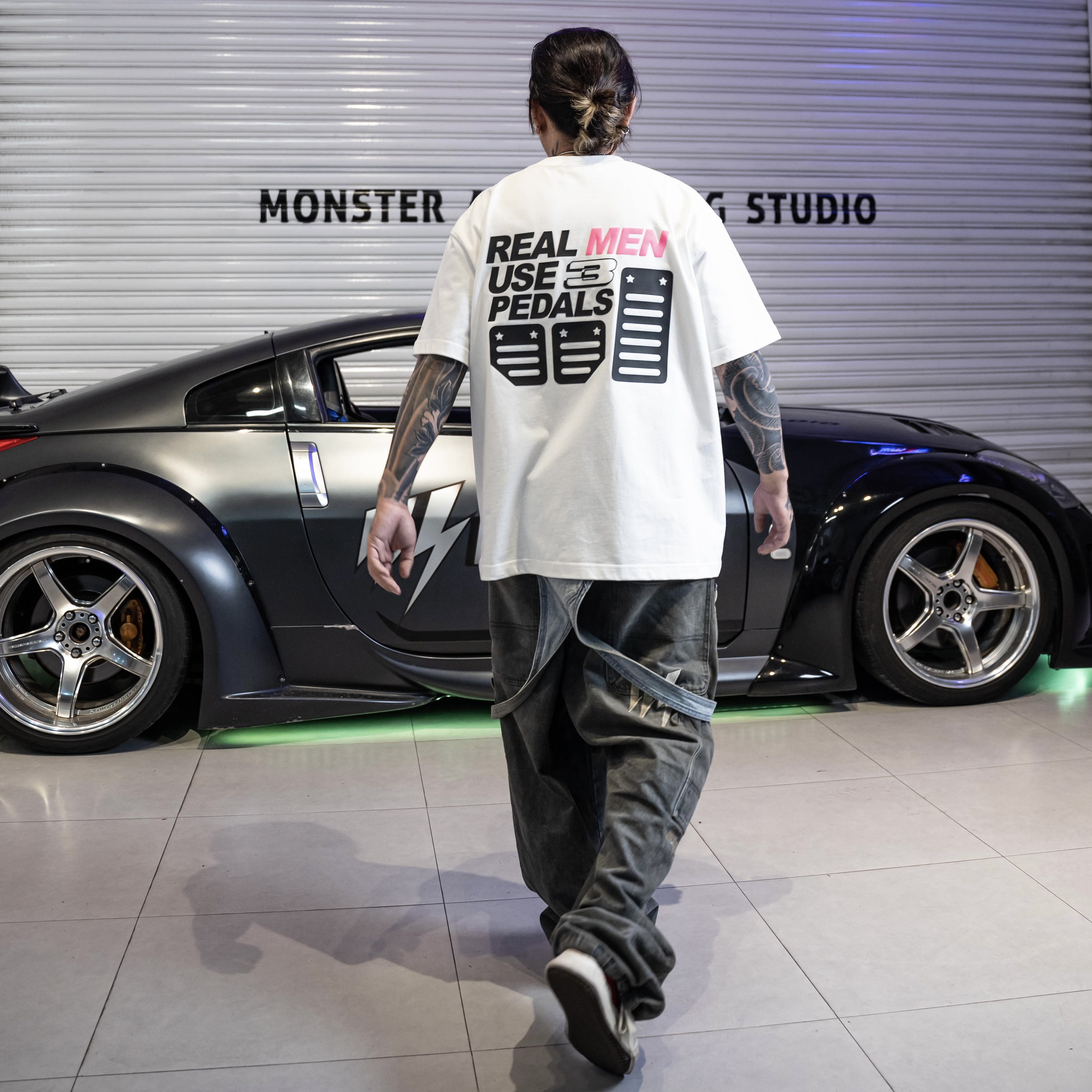 -手波勇者纯棉T恤刹车离合