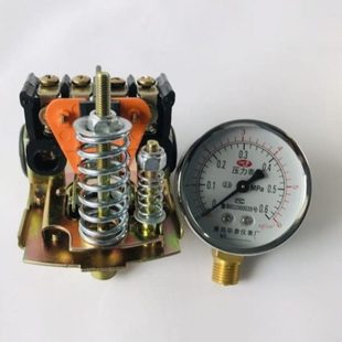 压力罐控制器220压单相水泵v自动家用压力开关机械可调无塔供水器