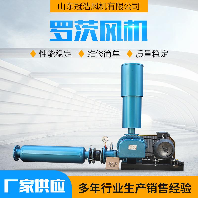 罗茨鼓风机鱼塘养殖增氧泵气力输送污水处理负高压罗茨风机