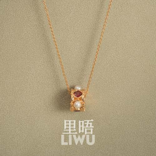 S925纯银复古吊坠情人节项链