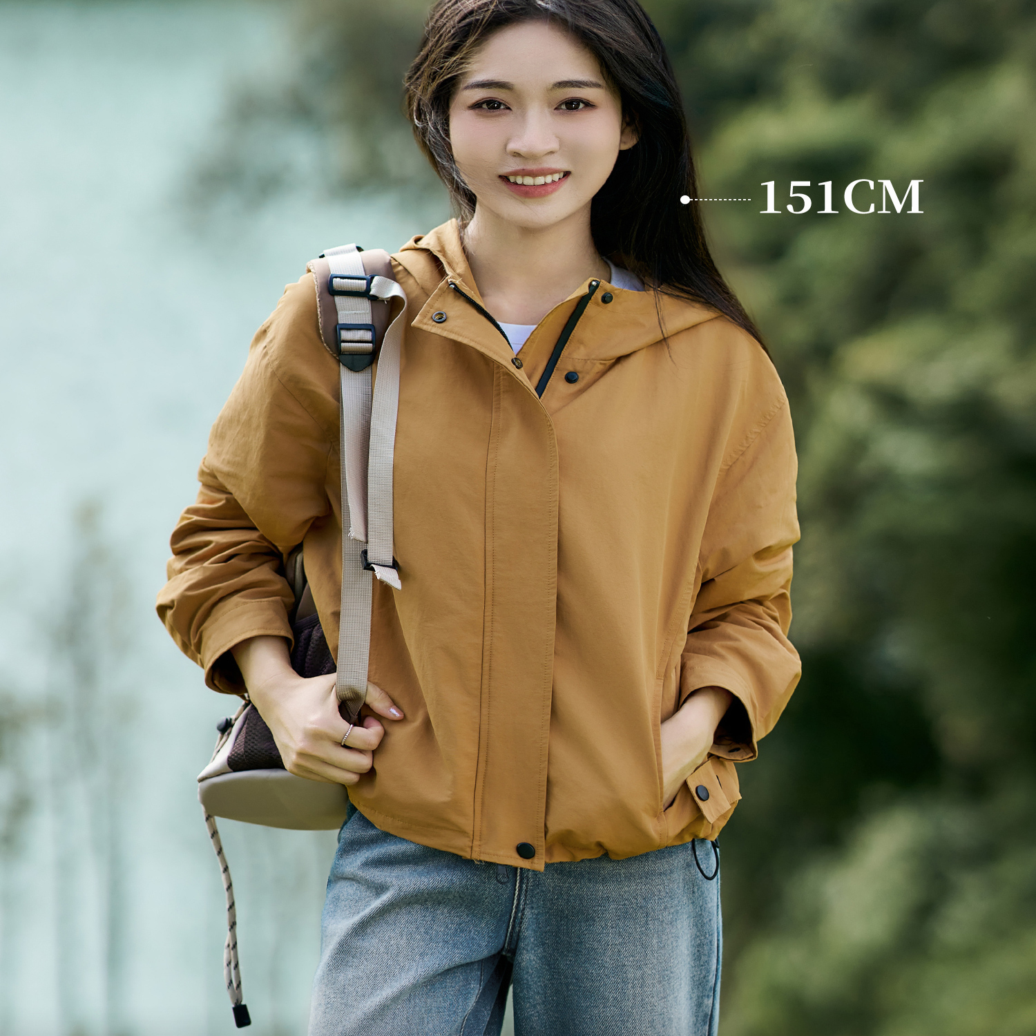 小个子休闲薄百搭宽松外套