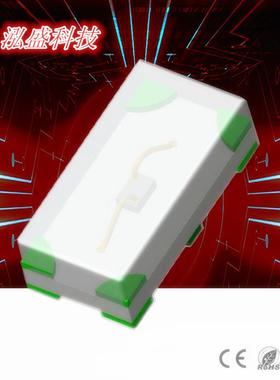 厂家直销 高亮0201绿光SMD灯珠 0201翠绿灯贴片LED 发光二极管