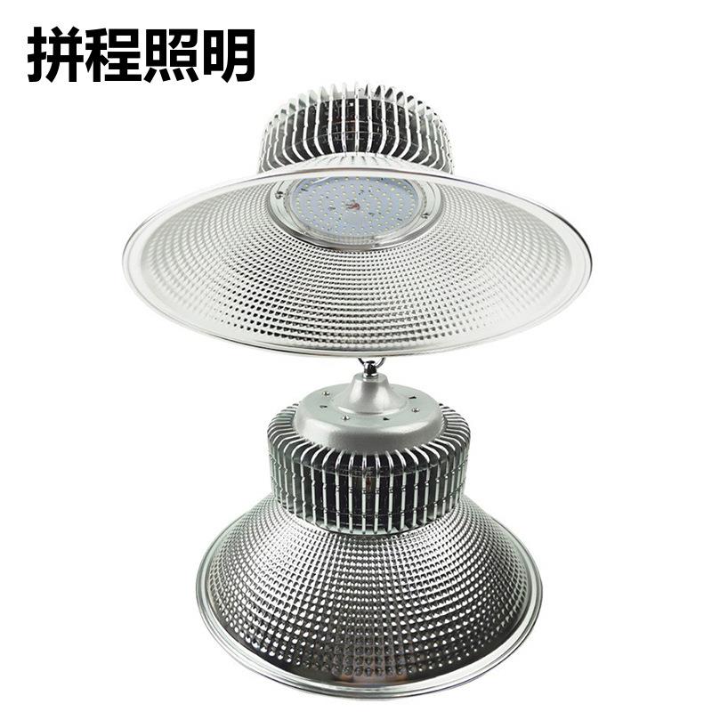 LED工矿灯 鳍片工厂灯厂房灯仓库车间照明灯车库灯工业吊灯天棚灯