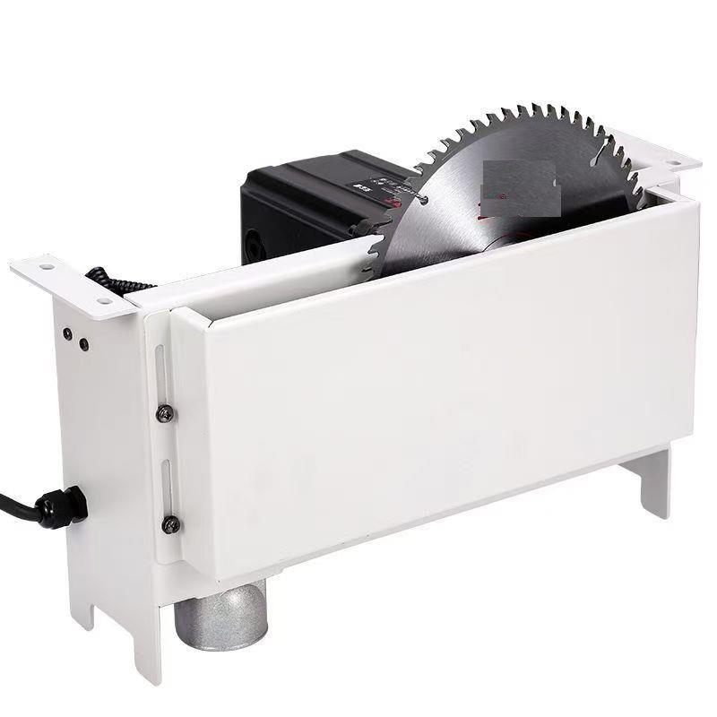 新款木工无尘锯小型多功能石膏板木工板吸尘无尘倒装台锯单锯
