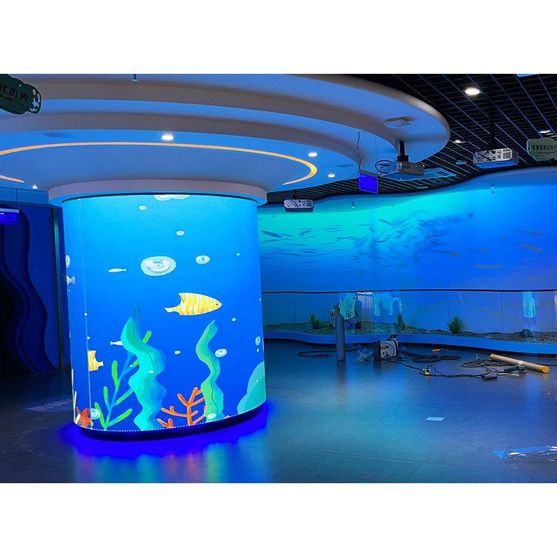 LED显示屏全彩屏室内户外电子屏广告大屏软屏异形屏商场圆柱大屏