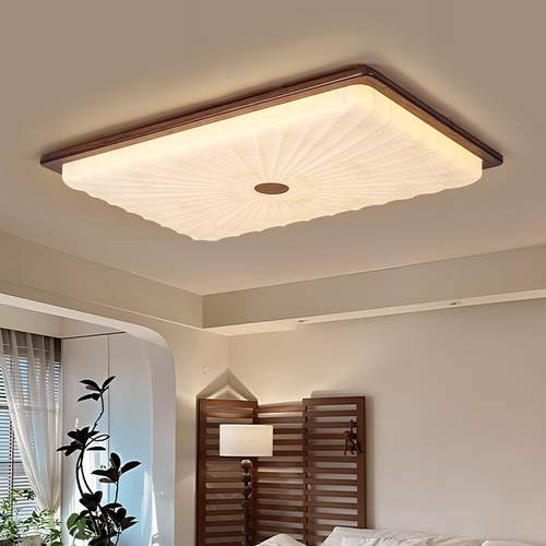 中古风宋式美学吸顶灯法式房间卧室灯奶油风护眼高级主卧吸顶灯