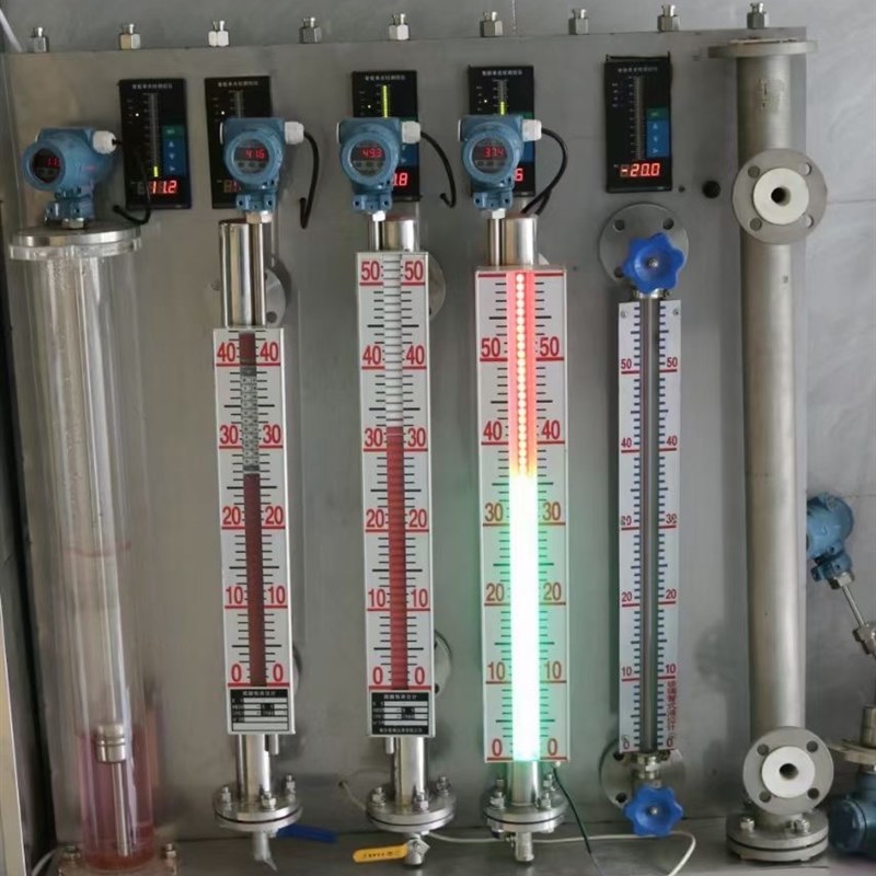 消防工程有机玻璃管磁P翻板液位计定做