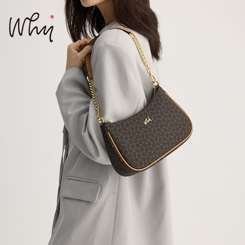 WHY腋下包简约风单肩包斜挎包