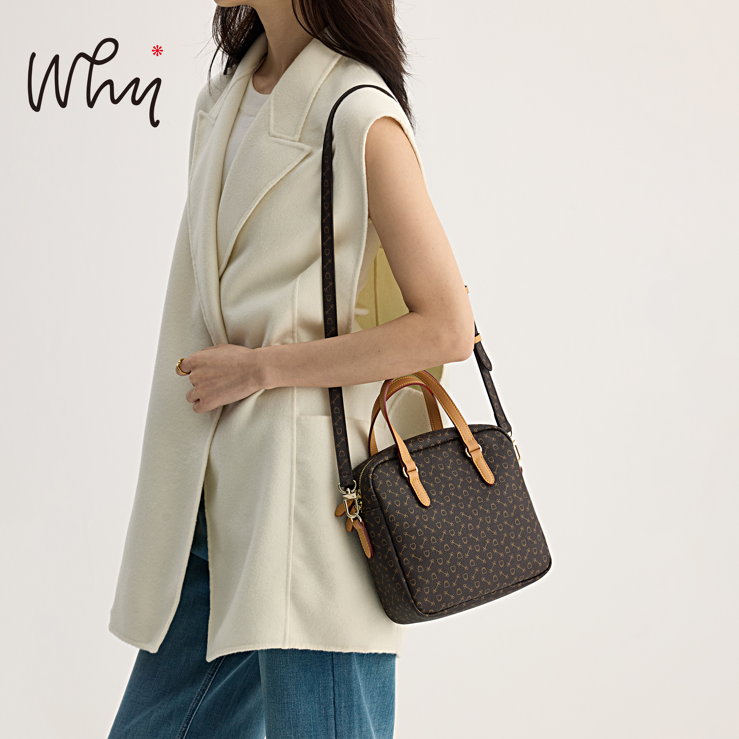 why包包日式女手提方包通勤百搭