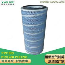 新源空气滤筒P191280空气滤清器P191281阻燃空气滤芯发货四川