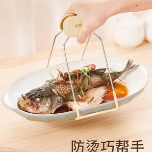 厨房家用防滑神器夹碗器盘子夹取碗夹砂锅蒸菜手夹子提盘夹防烫夹