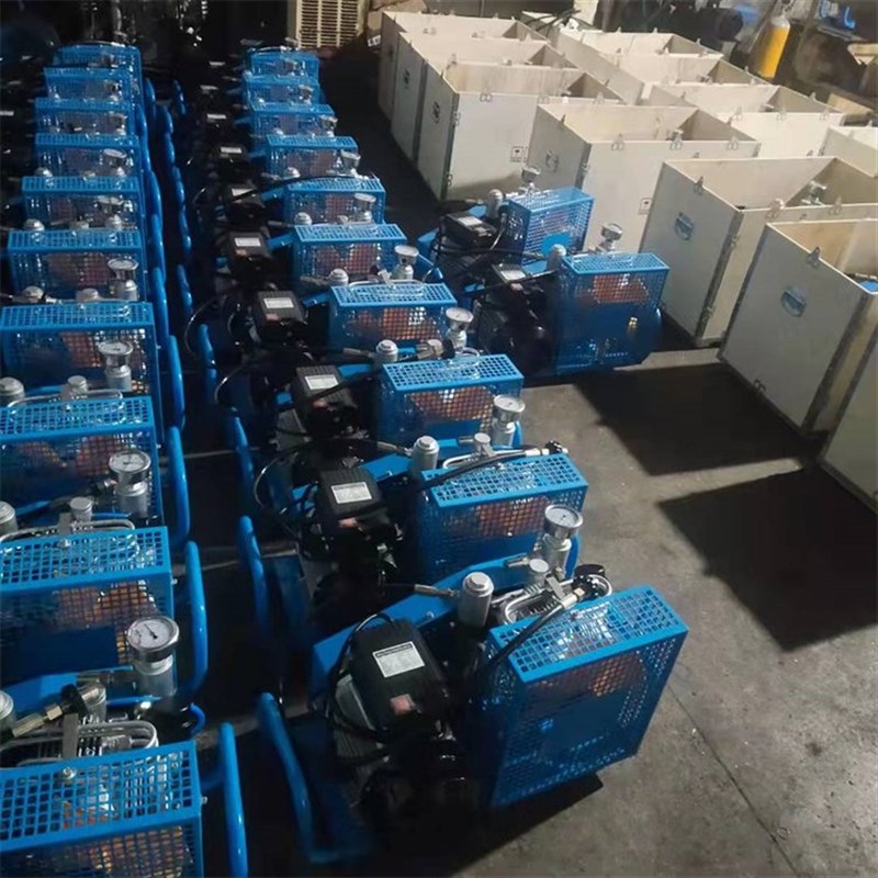 供应消防应急空气呼吸器潜水装备空气填充泵便携式打气充气泵