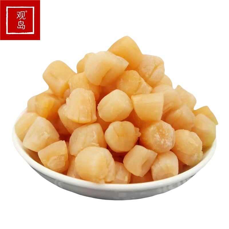 观岛干贝瑶柱大连无盐海鲜干货