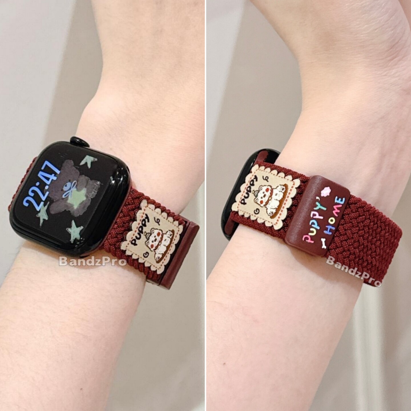 适用iwatch卡通合集可爱编织表带图片