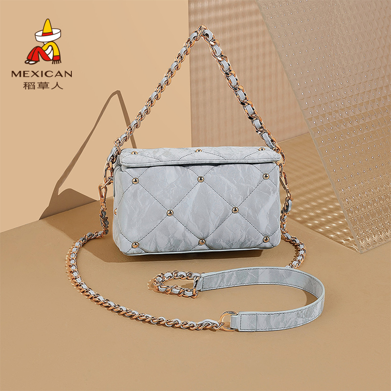 稻草人包包女款轻奢小众高级感