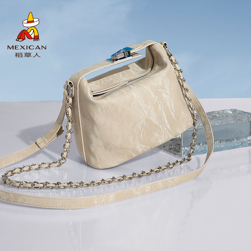 稻草人包包女款轻奢小众