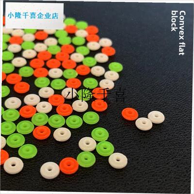 滑动和浮珠阻塞水晶岩石钓鱼棉线D结线阻塞片滑阿瓦线套平钓鱼配l