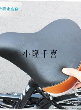 飞鸽自行a车超软车座子放屁股疼普通单车坐垫加厚鞍座弹簧座垫座l