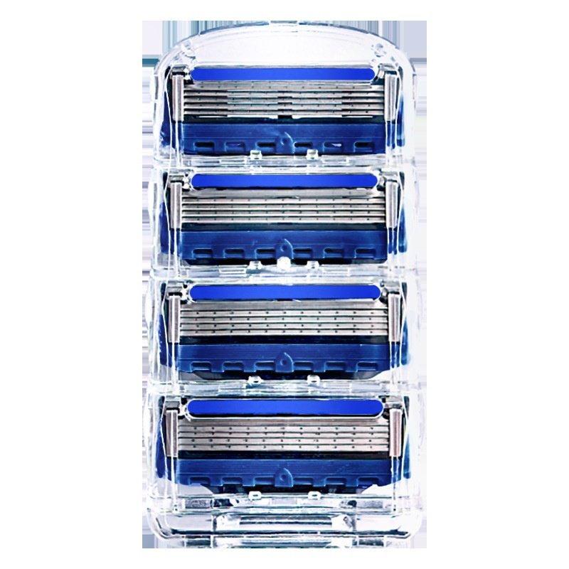 现货五层男士手动剃须刀刀头刮胡刀多层不锈钢刀片新款