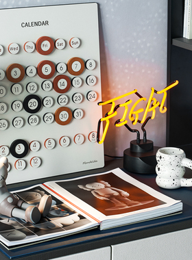 现代简约风格样板间书桌装