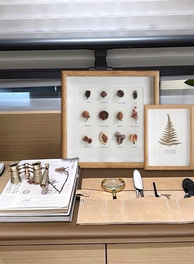 现代样板间书房植物主题花