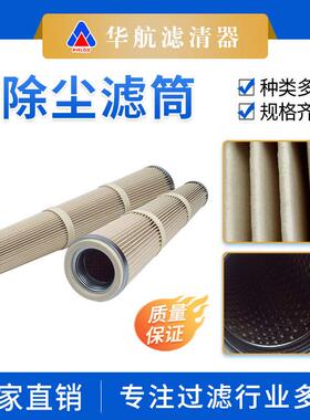 华航过滤器除尘折叠喷粉滤芯替代852903TI18-1-1.0V4A除尘滤筒