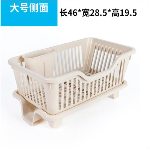 沥水架碗架滤水篮厨房餐具收纳架加厚碗盘筷子置物架多功能沥水篮
