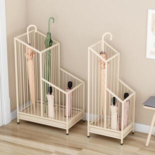 大容量雨伞收纳架家用门口放伞桶商用放伞神器入户雨衣伞架置物架