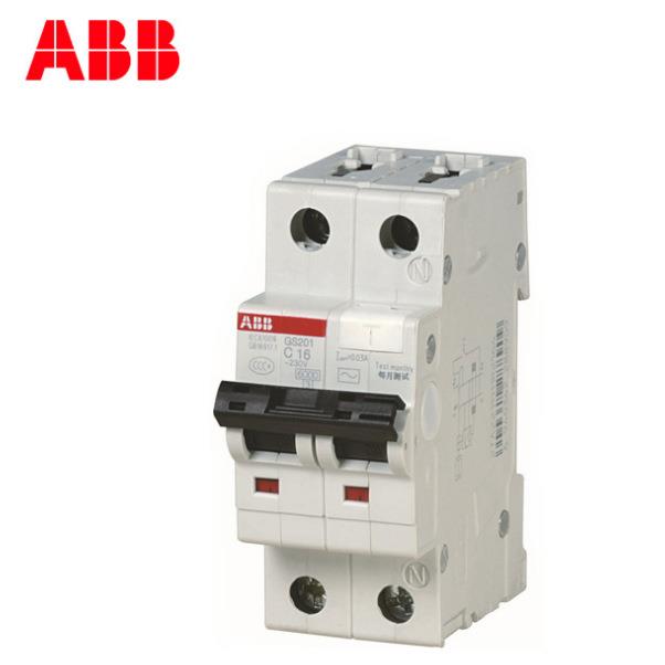 ABB剩余电流动作断路器GSH201 AC-C6/0.03；10105174