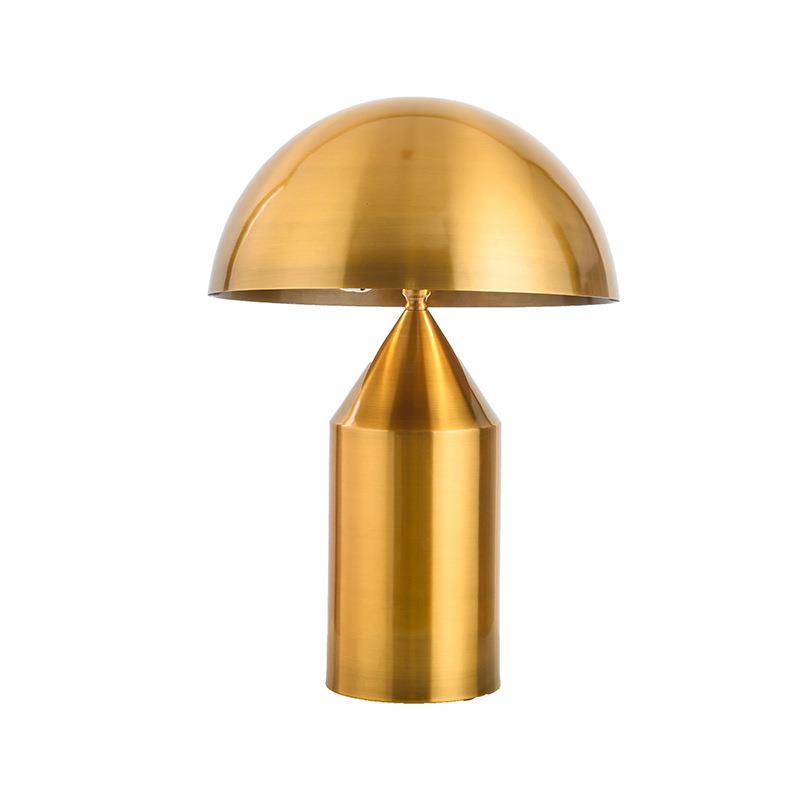 现代简约设计师卧室床头台灯北欧客厅样板房酒店装饰蘑菇铅笔台灯