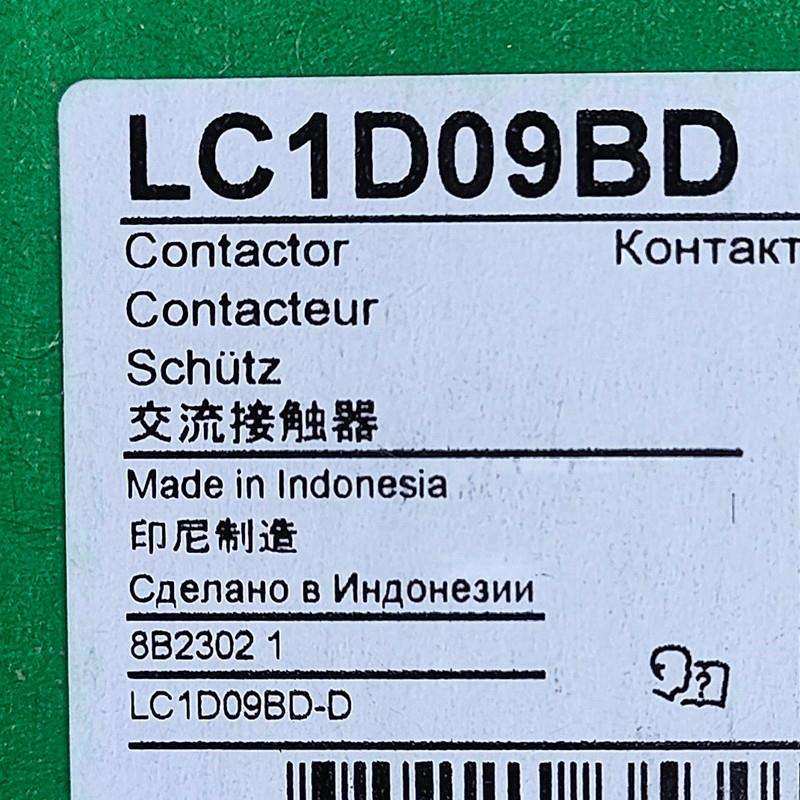 LC1D09BD接触器LC1D09BD 24V 9A三级交流接触器