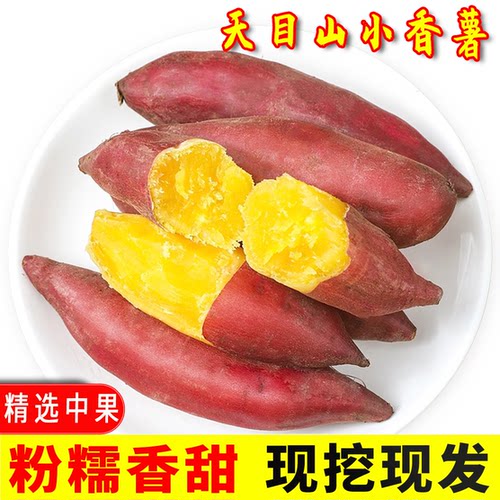 临安天目山板栗薯香甜新鲜