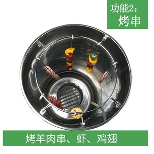 40多功能迷你可携式 新品 木炭吊烧户外烧烤炉40单层吊烤Y炉家用木