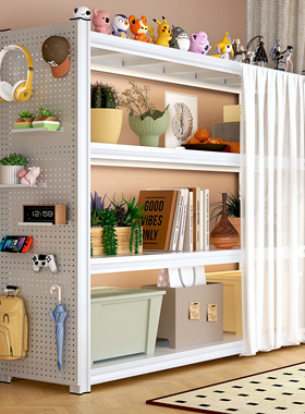 货架家用阳台储藏间收纳架客厅多功能仓库超市商用钢制多层置物架