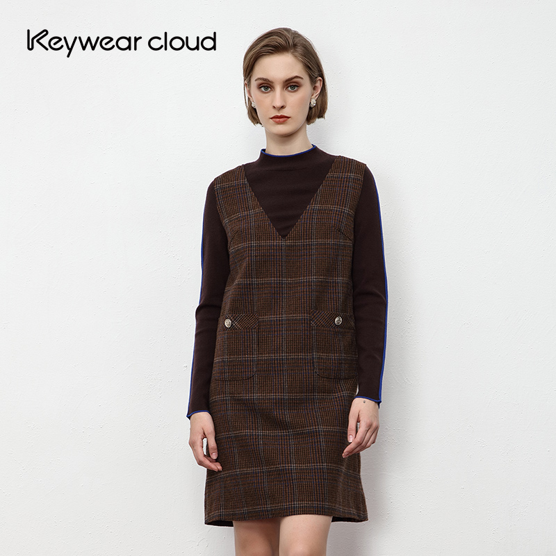 Keywear二件套装针织毛衣