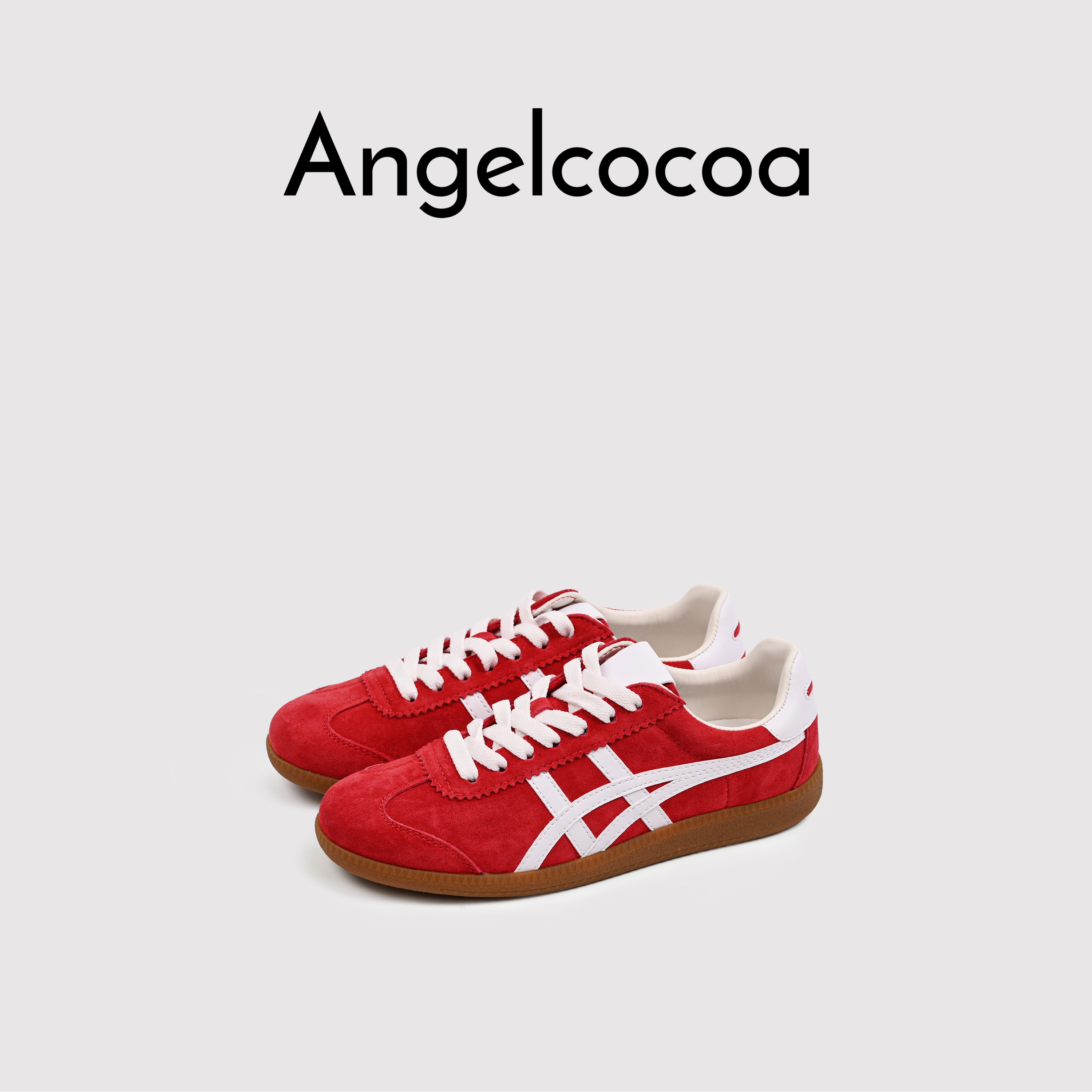 日本Angelcocoa德训鞋红色