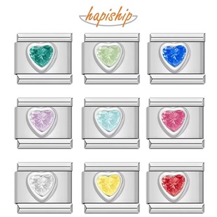 Hapiship意大利风模块手链DIY原创小众爱心情侣闺蜜女生生日礼物