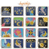 Hapiship模块手链diy宇宙星星设计小众油画弹力表链男女生日礼物