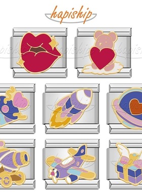 Hapiship模块手链爱心小熊