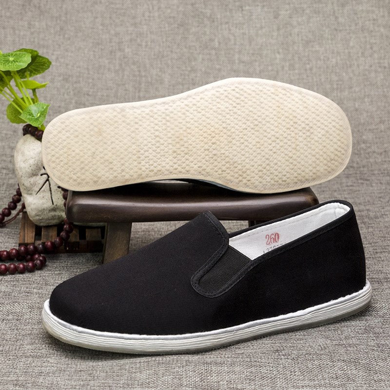 千层底布鞋礼服呢面料纯手工布鞋麻绳千层底春夏养脚