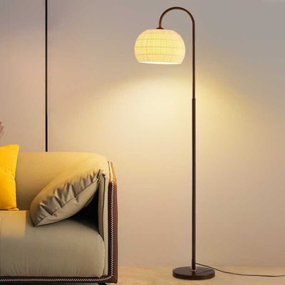 网红中古裙边落地灯复古装饰灯