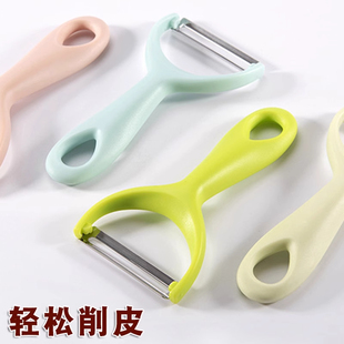 不銹鋼削皮刀家用削土豆皮神器蘋果瓜刨廚房專用水果多功能刮皮刀