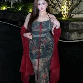 babes 两色罩衫 纯色带袖 流苏针织披肩外套保暖软糯罩衫 女