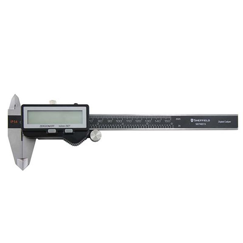 钢盾工具无线蓝牙传输数显游标卡尺0-150MM电子卡尺S074015