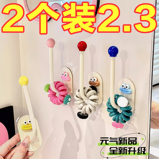 发圈发箍收纳架卫生间发饰发夹皮筋头绳挂钩发绳首饰品收纳神器