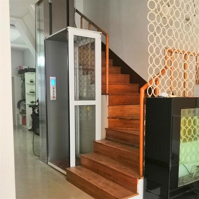 家用电梯别d墅二三四层小型室内外观光梯复式阁楼简易无底坑升降