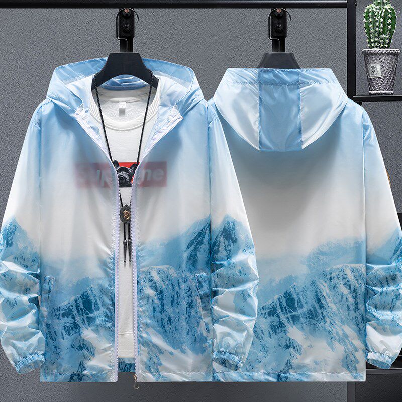 防晒衣定制印logo印字轻薄风衣工作服男女团队R团建皮肤衣印字外