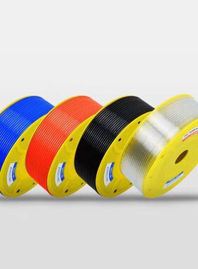 新品PU气管6X4气泵软管s高压软管空压机软气管透明气动软管8MM10M