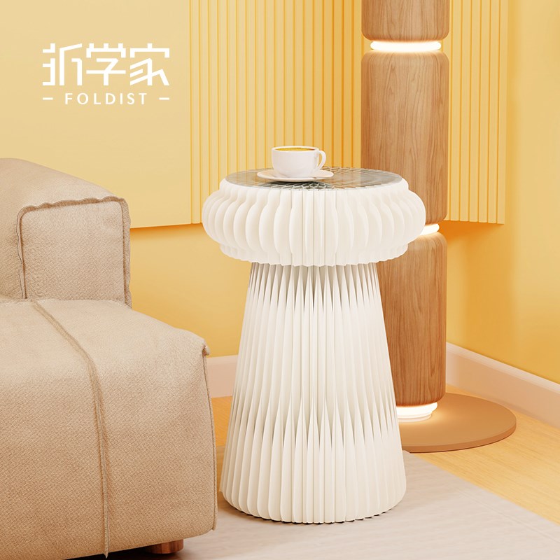 折学家花簇边f几沙发边几小茶几简约床头桌子边柜轻奢客厅卧室现