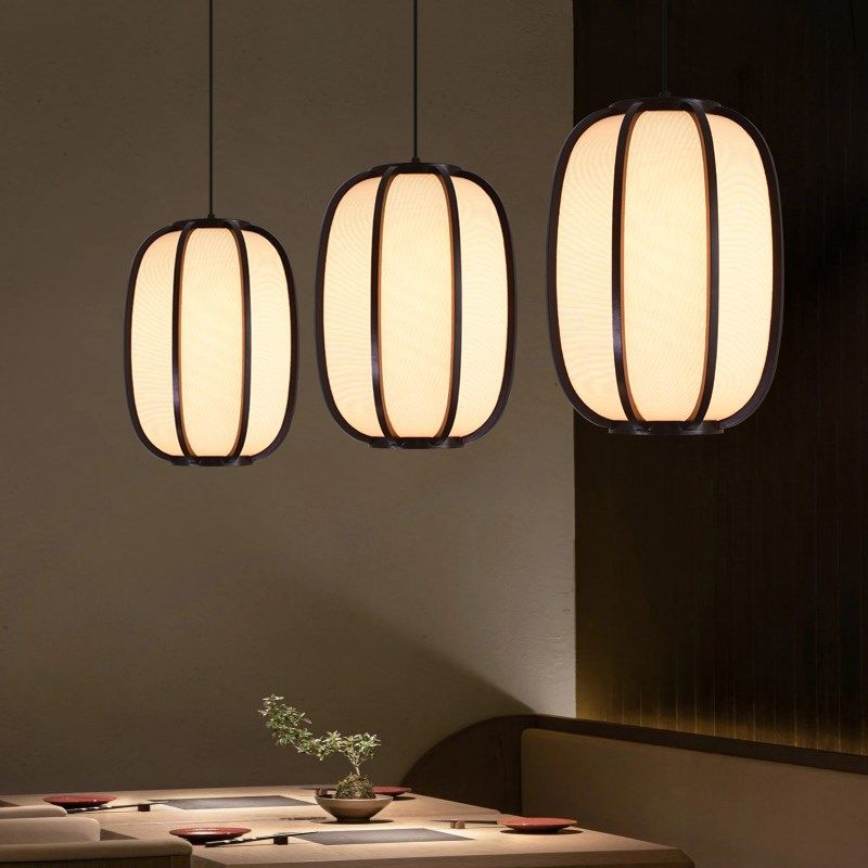 日式吊灯日料海鲜自助餐厅饭店火锅店羊皮灯笼书房茶室走廊木艺灯,家装灯饰光源,酒店/宴会厅/餐饮吊灯,淘宝优惠券,粉丝福利购,淘宝优惠卷